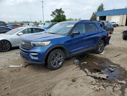 2023 Ford Explorer XLT en venta en Woodhaven, MI