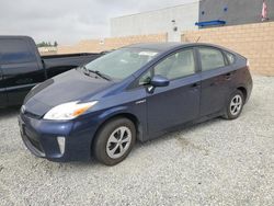 Salvage cars for sale at Mentone, CA auction: 2012 Toyota Prius