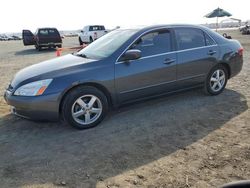 Salvage cars for sale at San Diego, CA auction: 2005 Honda Accord EX