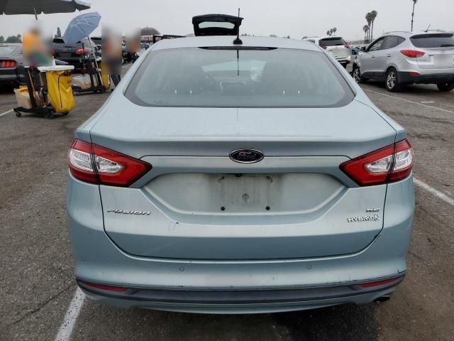 2013 Ford Fusion SE Hybrid