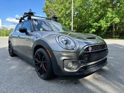 Salvage cars for sale at North Billerica, MA auction: 2017 Mini Cooper S Clubman ALL4