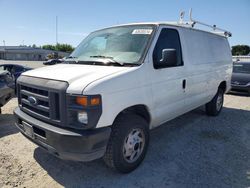 Salvage trucks for sale at Sacramento, CA auction: 2011 Ford Econoline E250 Van