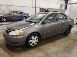 Salvage cars for sale from Copart Avon, MN: 2006 Toyota Corolla CE