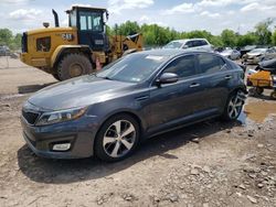 Salvage cars for sale at Chalfont, PA auction: 2015 KIA Optima LX