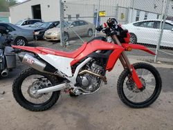 Salvage cars for sale from Copart Chalfont, PA: 2021 Honda CRF300 LA