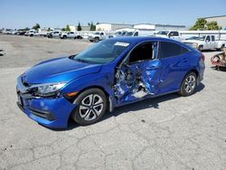 Salvage cars for sale at Bakersfield, CA auction: 2018 Honda Civic LX