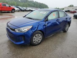 Salvage cars for sale from Copart Louisville, KY: 2019 KIA Rio S