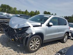 Volkswagen salvage cars for sale: 2017 Volkswagen Tiguan Wolfsburg