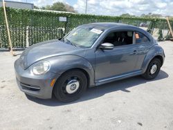 Vehiculos salvage en venta de Copart Orlando, FL: 2015 Volkswagen Beetle 1.8T