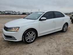 Salvage cars for sale at Houston, TX auction: 2017 Volkswagen Jetta SEL