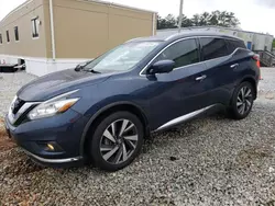 Salvage cars for sale from Copart Ellenwood, GA: 2016 Nissan Murano S