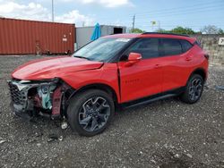 Salvage cars for sale from Copart Homestead, FL: 2020 Chevrolet Blazer RS
