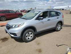 Salvage cars for sale from Copart Brighton, CO: 2015 Honda CR-V LX