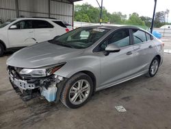 Salvage cars for sale from Copart Cartersville, GA: 2017 Chevrolet Cruze LT