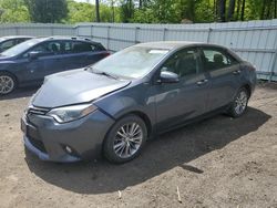 Salvage cars for sale from Copart Center Rutland, VT: 2014 Toyota Corolla L