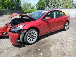 Salvage cars for sale at Portland, OR auction: 2022 Tesla Model 3