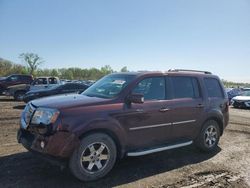 Salvage cars for sale at Des Moines, IA auction: 2011 Honda Pilot Touring