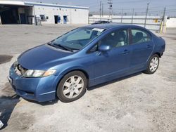 Salvage cars for sale from Copart Sun Valley, CA: 2009 Honda Civic LX