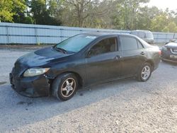 Salvage cars for sale from Copart Greenwell Springs, LA: 2009 Toyota Corolla Base