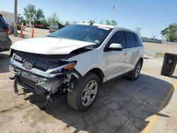 Salvage cars for sale at Pekin, IL auction: 2013 Ford Edge SEL