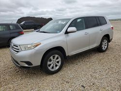 Salvage cars for sale at Temple, TX auction: 2011 Toyota Highlander Base