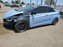 Salvage cars for sale at San Diego, CA auction: 2013 Hyundai Elantra Coupe GS
