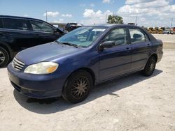 Burn Engine Cars for sale at auction: 2003 Toyota Corolla CE