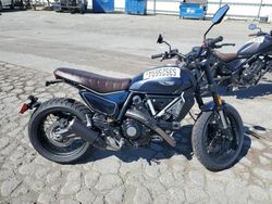 Salvage motorcycles for sale at Martinez, CA auction: 2024 Ducati Scrambler Icon