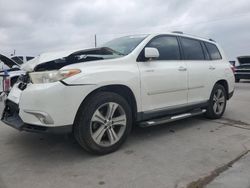 Toyota Highlander salvage cars for sale: 2011 Toyota Highlander Limited