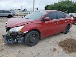 Vehiculos salvage en venta de Copart Oklahoma City, OK: 2015 Nissan Sentra S