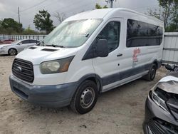 Vehiculos salvage en venta de Copart Riverview, FL: 2016 Ford Transit T-350