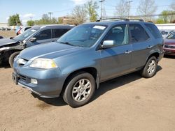 Salvage cars for sale at New Britain, CT auction: 2006 Acura MDX Touring