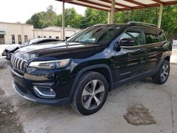 Salvage cars for sale at Hueytown, AL auction: 2020 Jeep Cherokee Limited