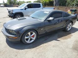 Salvage cars for sale at San Martin, CA auction: 2007 Ford Mustang GT