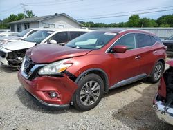 Salvage cars for sale at Conway, AR auction: 2016 Nissan Murano S