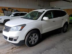 Salvage cars for sale at Kincheloe, MI auction: 2015 Chevrolet Traverse LT