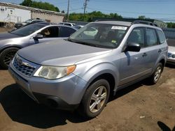 Salvage cars for sale at New Britain, CT auction: 2012 Subaru Forester 2.5X