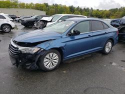 Salvage cars for sale at Exeter, RI auction: 2020 Volkswagen Jetta S