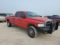 Vehiculos salvage en venta de Copart Houston, TX: 2005 Dodge RAM 2500 ST