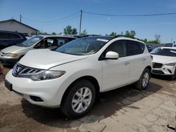 Salvage cars for sale at Pekin, IL auction: 2014 Nissan Murano S