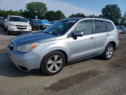Salvage cars for sale at Des Moines, IA auction: 2015 Subaru Forester 2.5I Premium