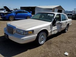 Salvage cars for sale at Brighton, CO auction: 1997 Lincoln Town Car Signature