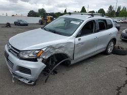 Salvage cars for sale at Portland, OR auction: 2014 Volkswagen Touareg V6