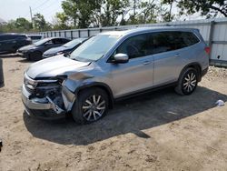 Salvage cars for sale at Riverview, FL auction: 2020 Honda Pilot EXL