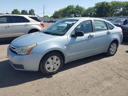 Salvage cars for sale at Moraine, OH auction: 2008 Ford Focus SE/S