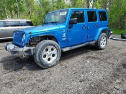 Jeep salvage cars for sale: 2014 Jeep Wrangler Unlimited Sahara