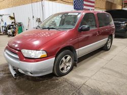 Salvage cars for sale at Anchorage, AK auction: 2001 Nissan Quest GXE