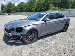 Salvage cars for sale at Savannah, GA auction: 2018 Audi A5 Premium Plus