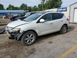 Salvage cars for sale at Wichita, KS auction: 2010 Nissan Murano S