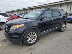 Salvage cars for sale from Copart Louisville, KY: 2013 Ford Explorer Limited
